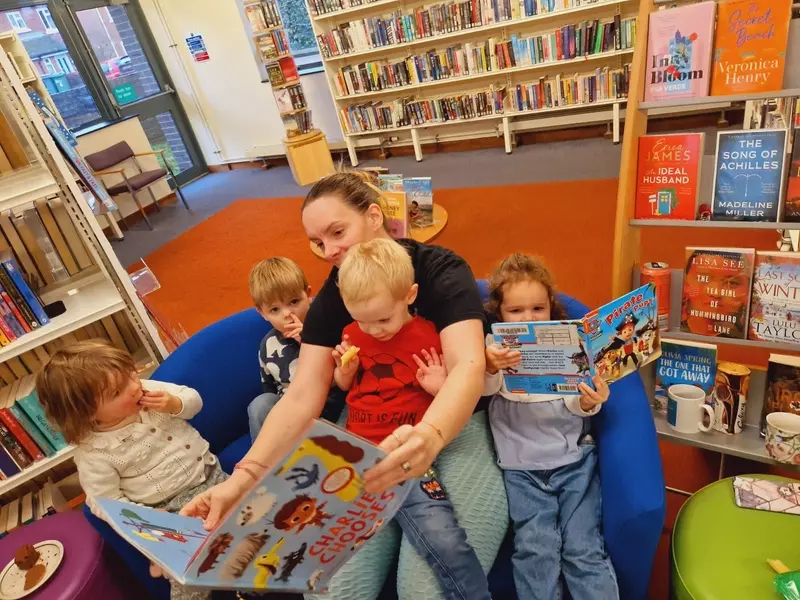 Rebecca and kids